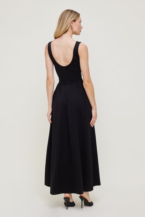 Iris Ponte Midi Dress