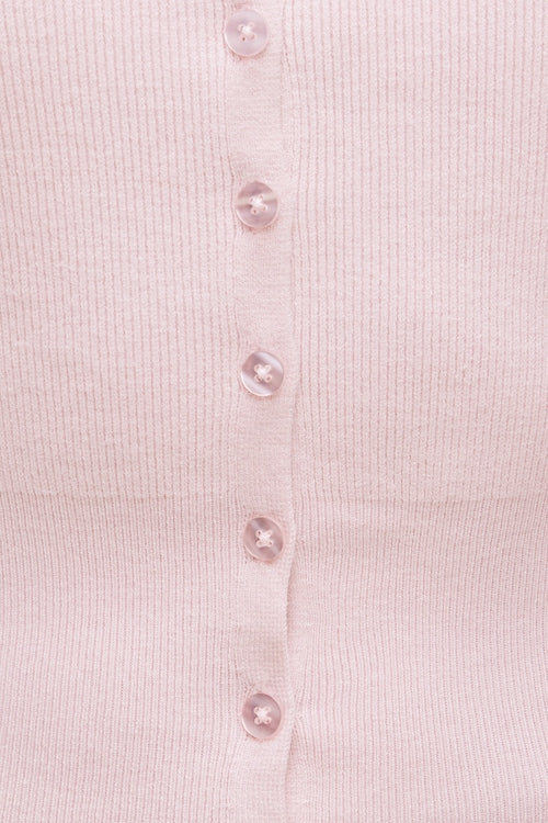 Sara Ribbed Cinch Hem Cardigan