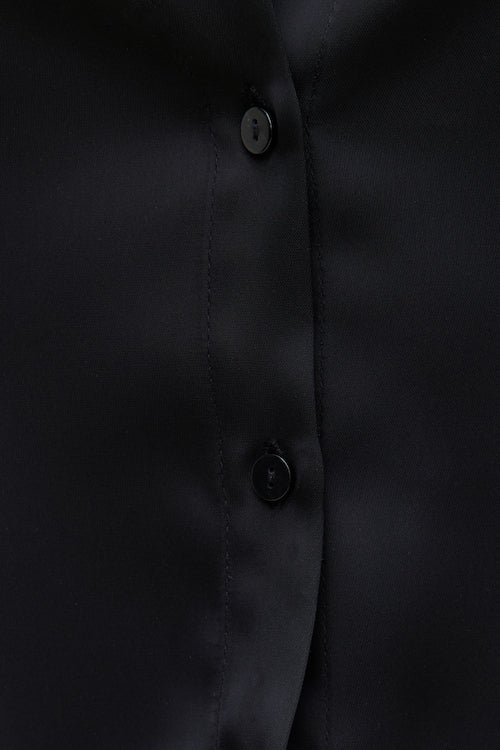 Eva Cinched Satin Shirt