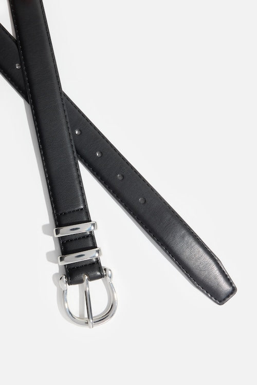 Classic Faux Leather Belt