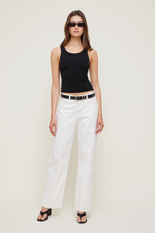 Classic Faux Leather Belt