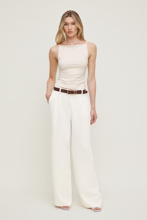 Classic Faux Leather Belt