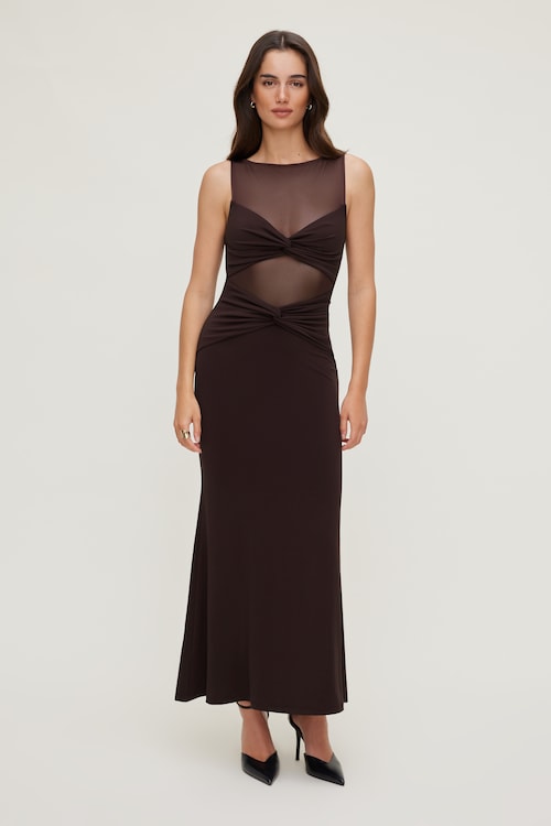 Julia Sculpt Maxi Dress