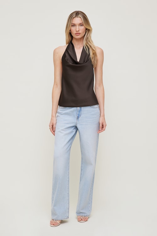 Camila Satin Blouse