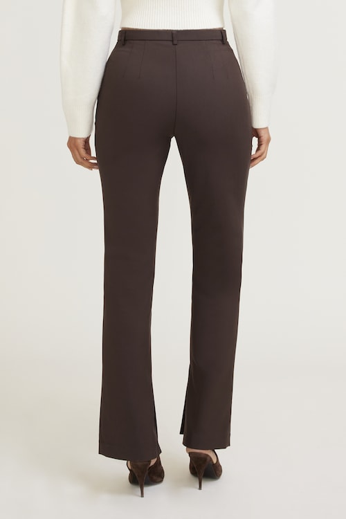 High Rise Slim Leg Pants