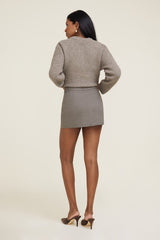 Josefine Pinstripe Mini Skort