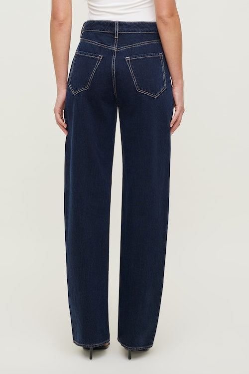 Mika Mid Rise Relaxed Straight Leg Jeans