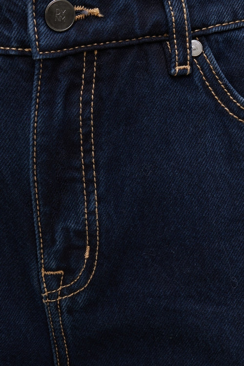 Mika Mid Rise Relaxed Straight Leg Jeans 