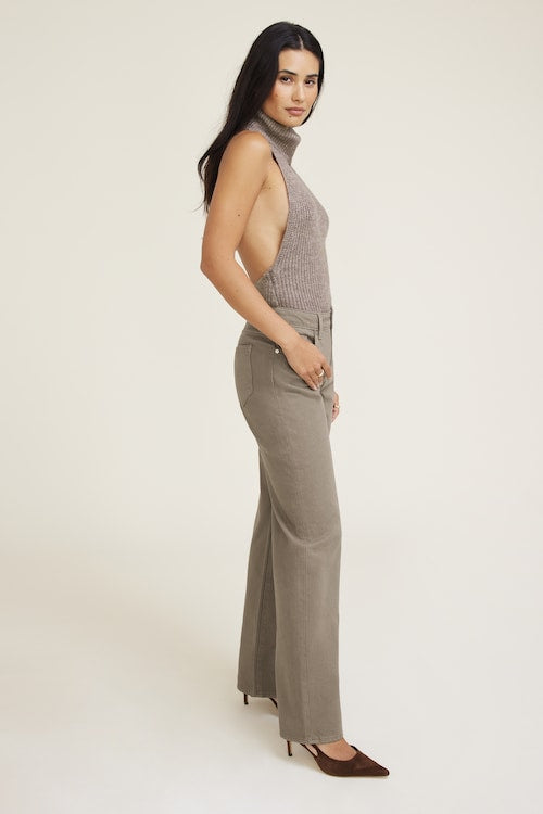 Mika Mid Rise Relaxed Straight Leg Jeans