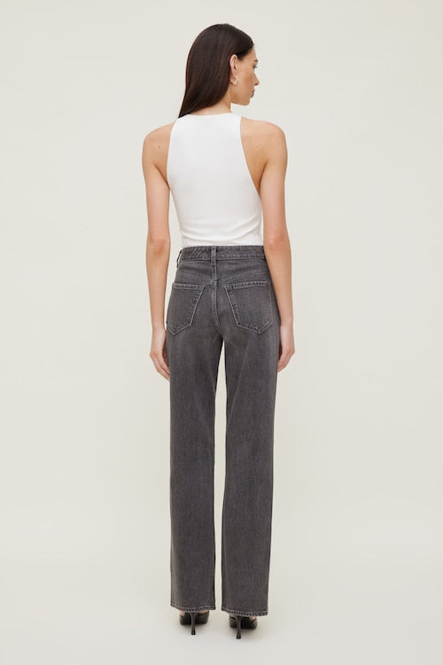 Heidi Stretch High Rise Wide Leg Jeans