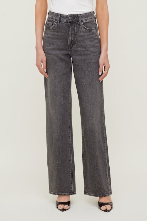 Heidi Stretch High Rise Wide Leg Jeans