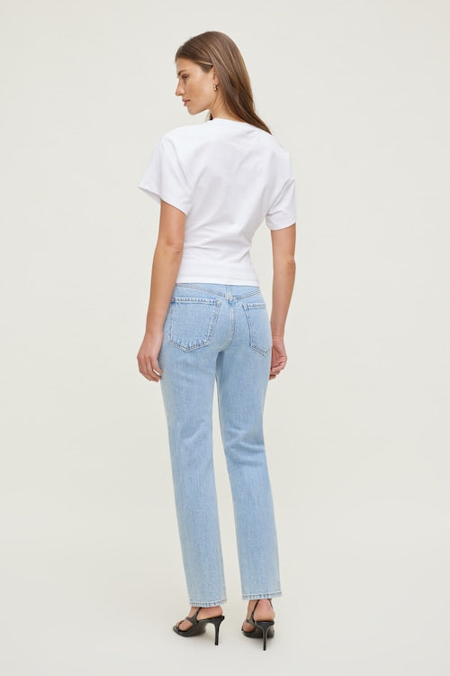 Frenchie High Rise Slim Leg Jeans