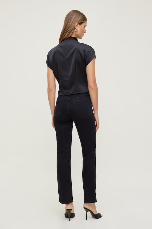 Frenchie High Rise Slim Leg Jeans