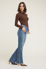 Elodie Stretch High Rise Bootcut Jeans