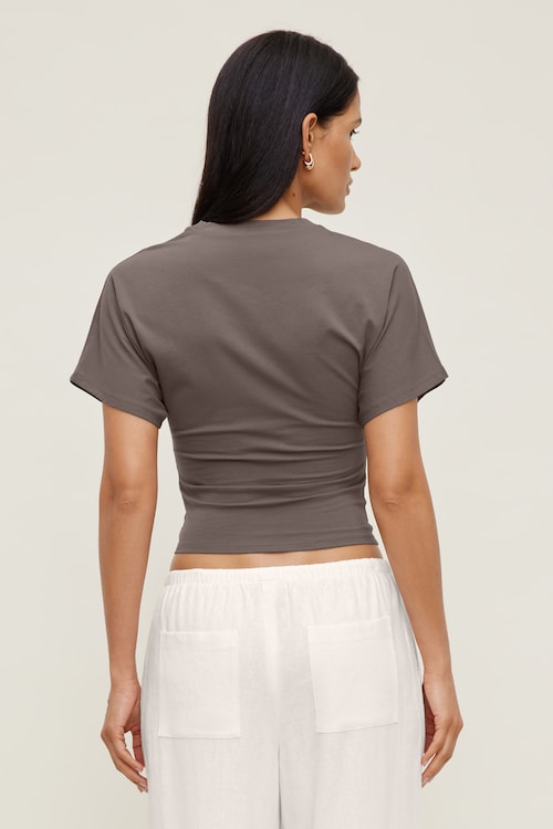 Andrea Striped Cotton T Shirt