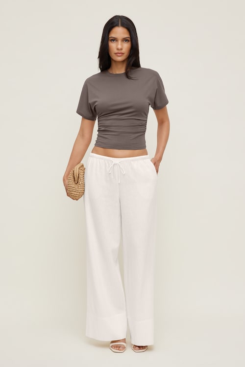 Andrea Striped Cotton T Shirt
