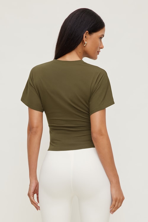 Andrea Striped Cotton T Shirt