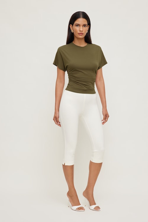 Andrea Striped Cotton T Shirt