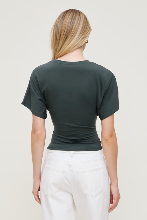Andrea Striped Cotton T Shirt