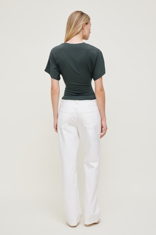 Andrea Striped Cotton T Shirt