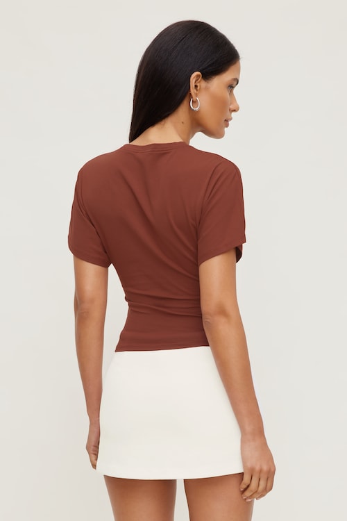 Andrea Striped Cotton T Shirt