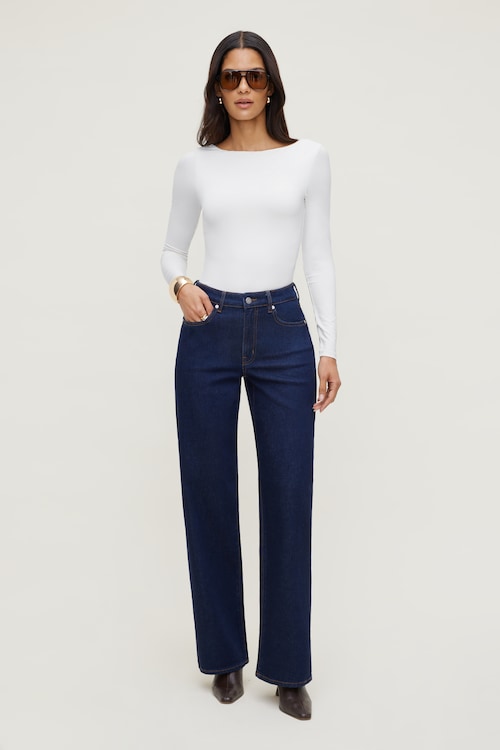 Nola Jacquard Long Sleeve Top