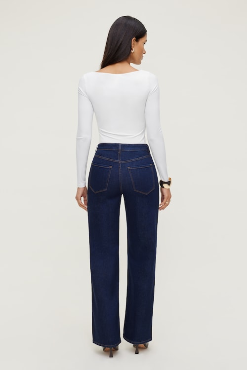 Nola Jacquard Long Sleeve Top