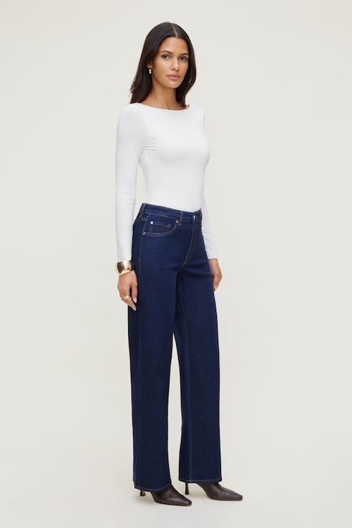 Nola Jacquard Long Sleeve Top