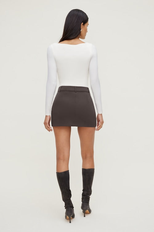 Nola Jacquard Long Sleeve Top