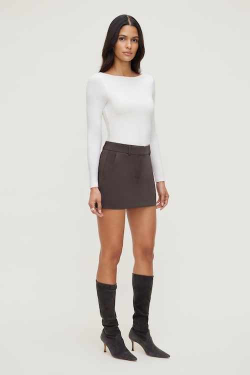 Nola Jacquard Long Sleeve Top