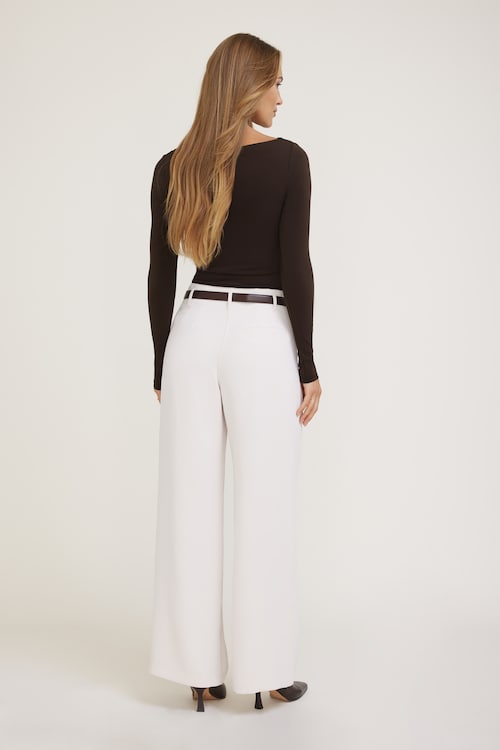 Nola Jacquard Long Sleeve Top