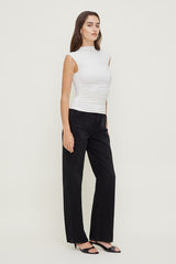 Mika Mid Rise Relaxed Straight Leg Jeans