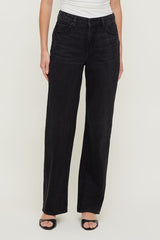 Mika Mid Rise Relaxed Straight Leg Jeans