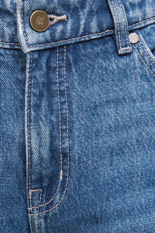 Mika Mid Rise Relaxed Straight Leg Jeans