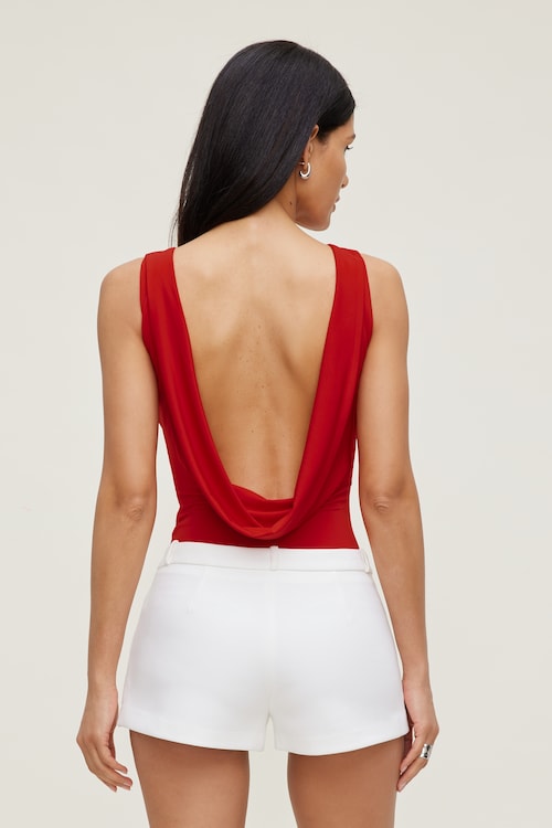 Sculpt Cowl Back Bodysuit