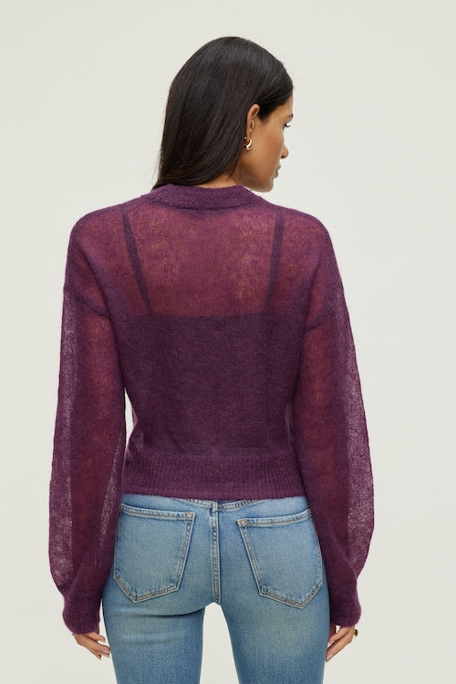 Premium Mohair Balloon Sleeve Sweater