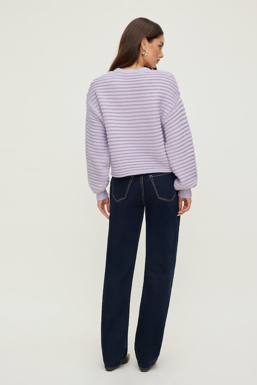 Lorelai Rib Knit Sweater