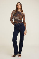 Elodie Stretch High Rise Bootcut Jeans