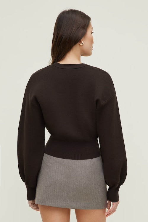 Ellie Balloon Sleeve Cardigan