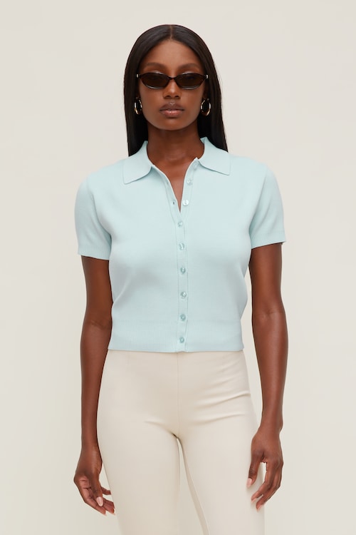 Polo Cardigan