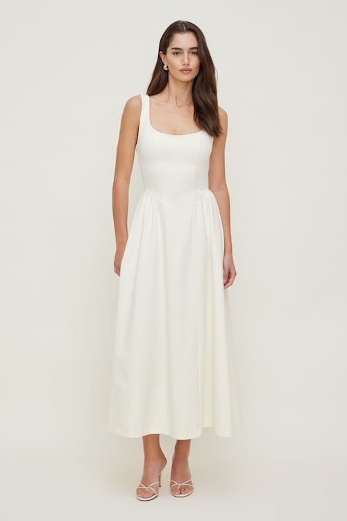 Irina Ponte Midi Dress