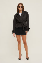 Remi Short Trench Coat