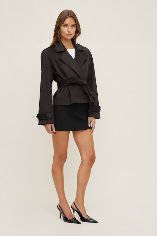 Remi Short Trench Coat