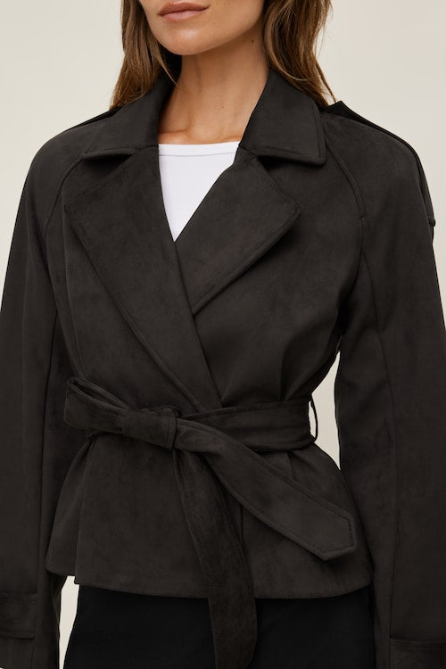 Remi Short Trench Coat
