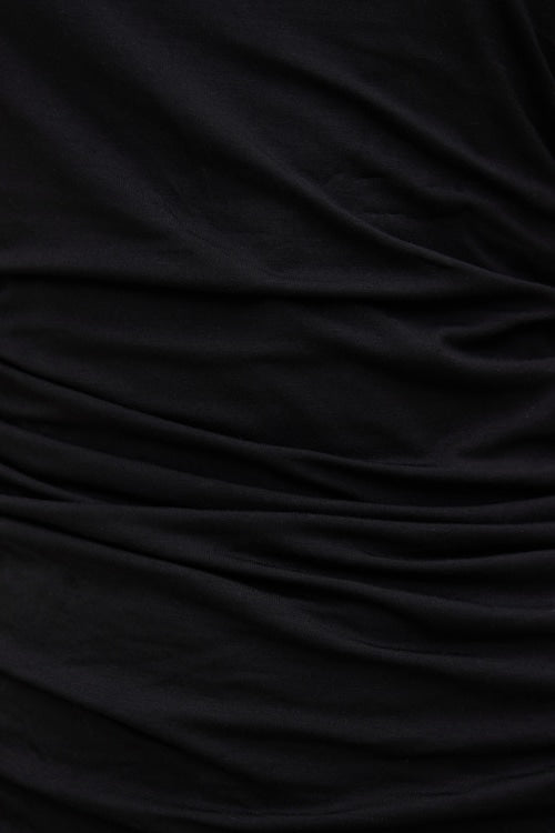 Draped Long Sleeve Top