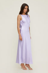 Nora Satin Maxi Slip Dress