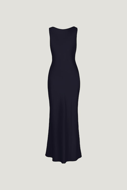 Nora Satin Maxi Slip Dress