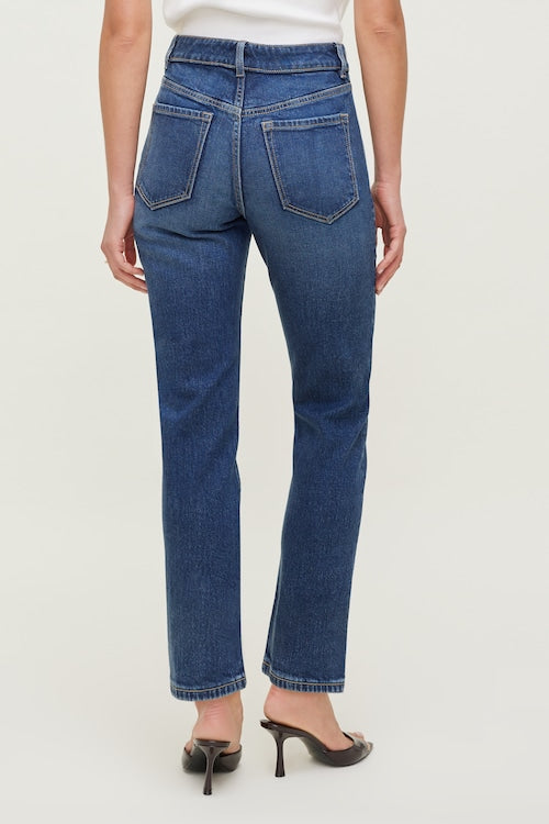 Frenchie High Rise Slim Leg Jeans