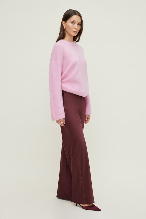 Izzy Wide Leg Satin Pants