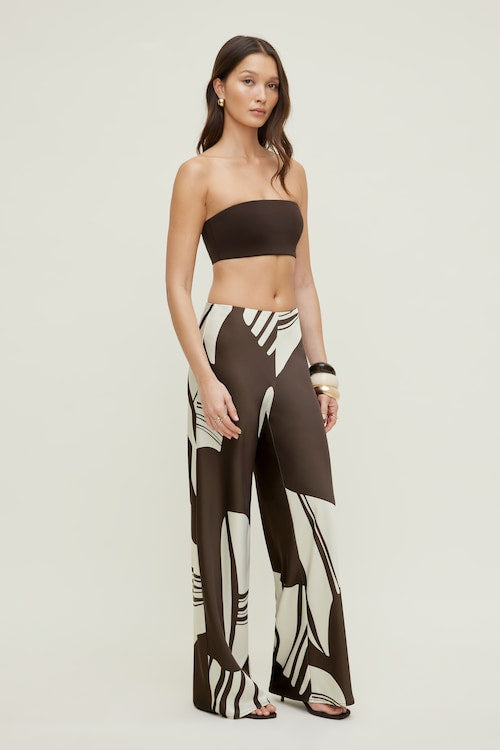 Izzy Wide Leg Satin Pants